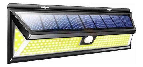 Luz Exterior Solar Foco Lámpara 118 Led Sensor Movimiento 