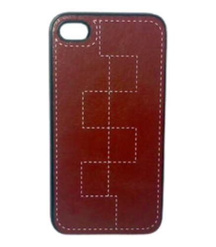 Capa Para iPhone 4 4s Leather Tipo Couro Estampas Novo