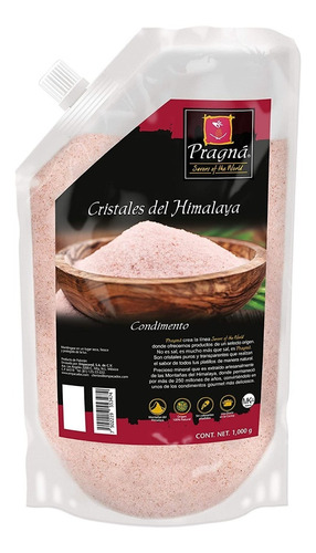 Sal Rosa Himalaya Pragna® Cristales Pink Salt Molida 1kg