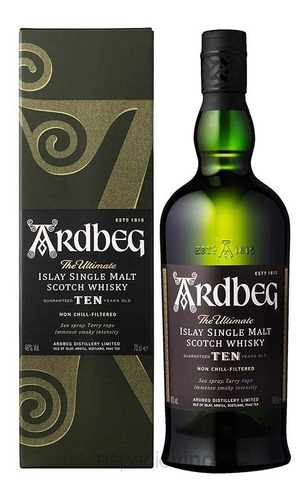 Whisky Ardbeg 10 Años 700cc - Oferta