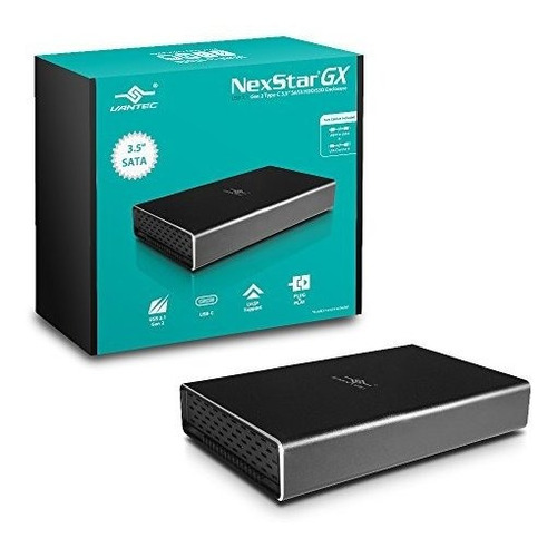 Vantec Nexstar Gx Usb 31 Gen 2 Tipo C 35 Sata Hddssd Gabinet