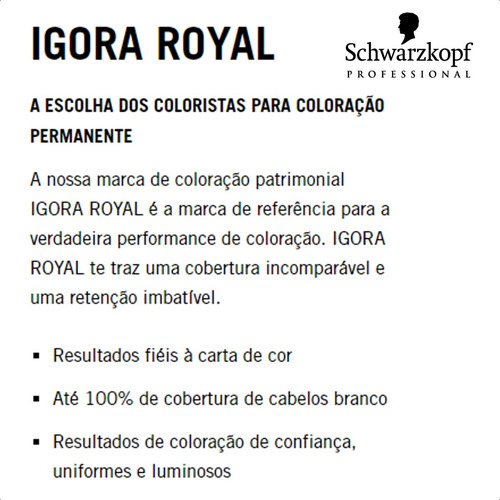Igora Royal 9-7 Rubio extra claro cobre 60g tono 9-7