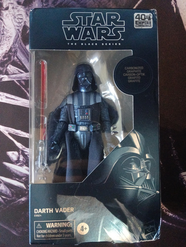 Star Wars The Black Series Darth Vader Carbonized Grafito 