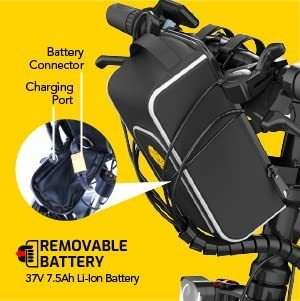 Swagtron Ebike Bateria Para Bicicleta Montaña Electrica