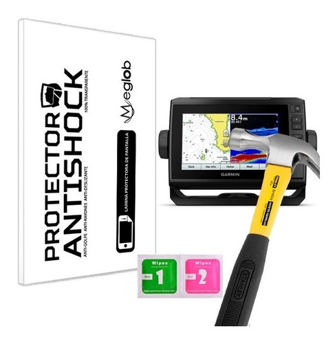 Protector De Pantalla Antishock Garmin Echomap Plus 75cv