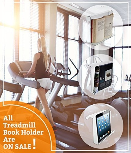 One Llc Extra Deep Treadmill Book Holder Tbhx