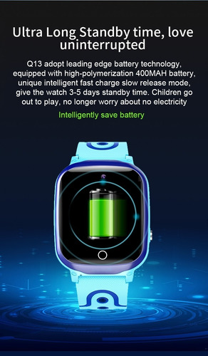 Imagen 9 de 10 de Smartwatch Para Niños 2g Impermeable Rosa