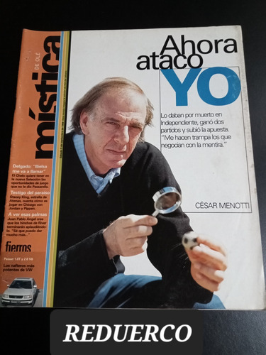Mística Olé 73 Menotti Suplemento Fierros Juanse 5 Sep 1998 (Usado)