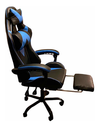 Silla Gamer Semi Profesional Con Apoya Pies