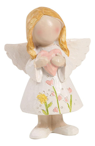 2 Estatua De Ángel Para Niña, Decoración Con, Artesanía