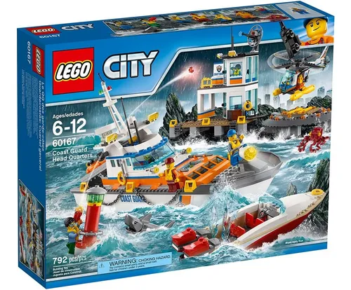 Lego City 60167 Cuartel General De La Guardia Costera