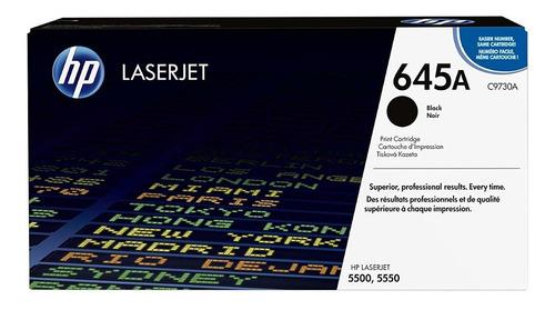 Toner Original Hp 645a Negro C9730a Laserjet 5500 5550