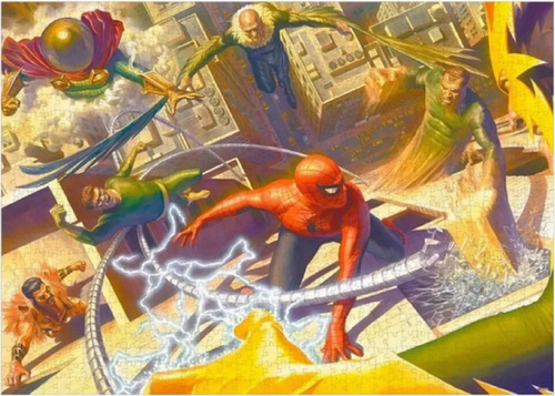 Rompecabezas Spider-man Hombre Araña Clasico Coleccionable