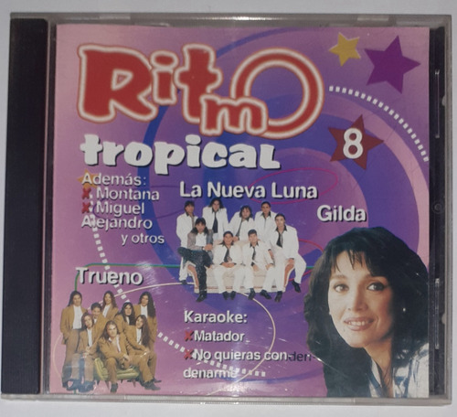 Compact Disc De La Colección Ritmo Tropical Volumen 8