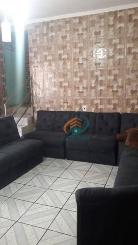 Sobrado Com 3 Dormitórios À Venda, 110 M² Por R$ 250.000,00 - Parque Primavera - Guarulhos/sp - So0517