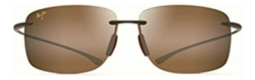 Maui Jim Hema Anteojos De Sol Polarizadas Sin Bordes,