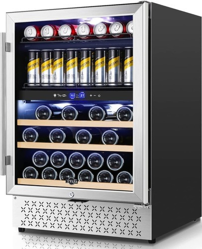 Tylza Tywc150-2 Nevera Minibar 94 Latas Cava Vinos 57 Btlls