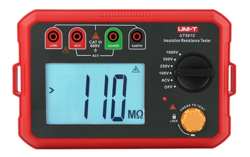 Megohmetro Tester Digital Profesional Uni-t Ut501c Electro