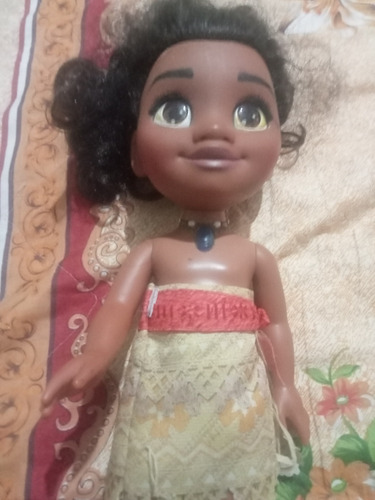Muñeca De Moana Disney Funcional (Usado)