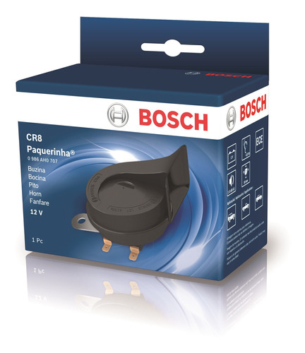 Bocina Doble Caracol Bosch 12v Tono Alto/bajo 410/510hz