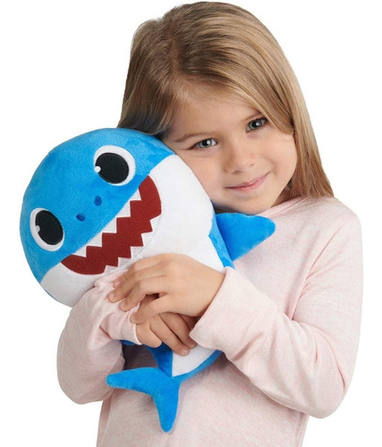 Muñeco Oficial Daddy Shark De Baby Shark Musical Original
