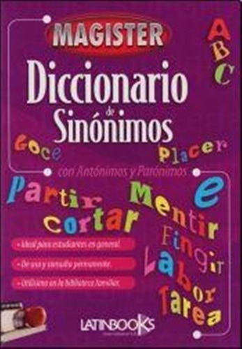 Dicc.magister Sinonimos Antonimos Y Paronimos.-nva.presentac