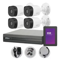 Comprar Kit Seguridad Dahua Cctv Dvr 8ch  + 4 Camara 2mp 1080p+disco