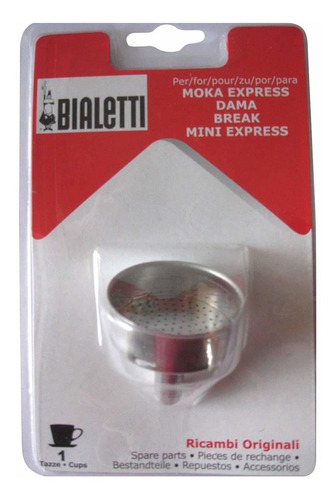 Embudo De Repuesto Bialetti 1 Taza Moka Express