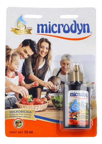 Desinfectante De Agua Y Alimentos Microdyn 15 Ml