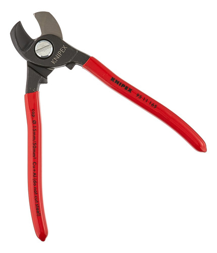 Tijeras Para Cables Knipex, 6-1/2 Pulgadas De Largo, 1/0 Awg