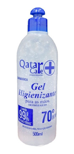 Alcool Gel 70% Higienizador 500ml C/ Anvisa Pronta Entrega