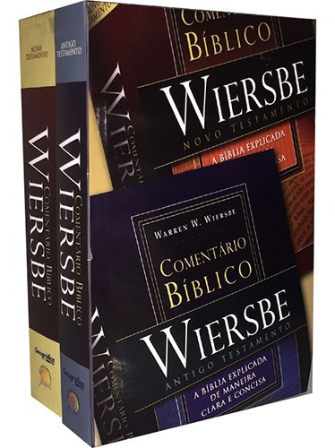 Comentario Biblico Wiersbe Ant  E Nv  2 Volumes