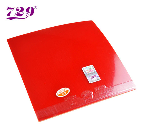 Goma Friendship 729 Cross Tenis De Mesa Ittf Par Rojo/negro