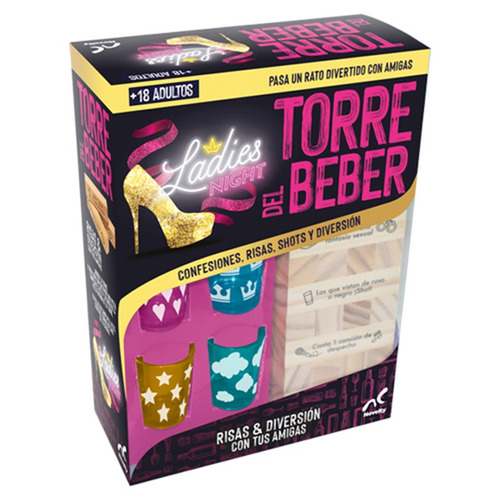 Juego De Mesa Novelty Ladies Night Torre De Beber Adultos