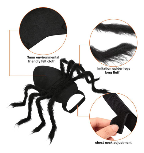 Disfraz Araña Talla S