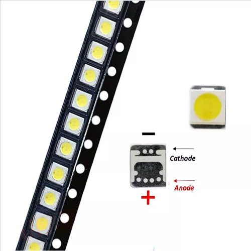 Led Backlight Smd 3v 1w LG Samsung Panasonic Kit 30 Un