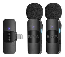 Comprar 2 Micrófonos Inalámbrico Solapa Lavalier Boya By-v2 | iPhone