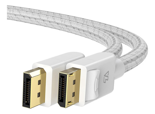 Teleadapt Cable Trenzado De Algodón Displayport 1.4, 8k 60.