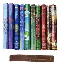 Comprar Incienso 10 Tubos 200 Varitas Surtidos Porta Incienso Regalo