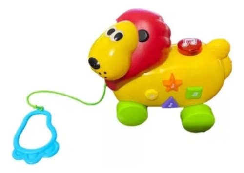 Leon Rodante Con Luz Y Sonido Para Niños Y Niñas
