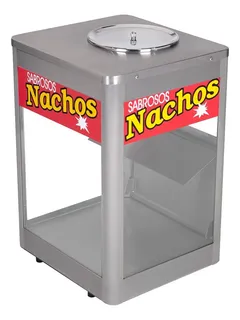 Exhibidor Nachos Vitrina Acero Inox International Snacks