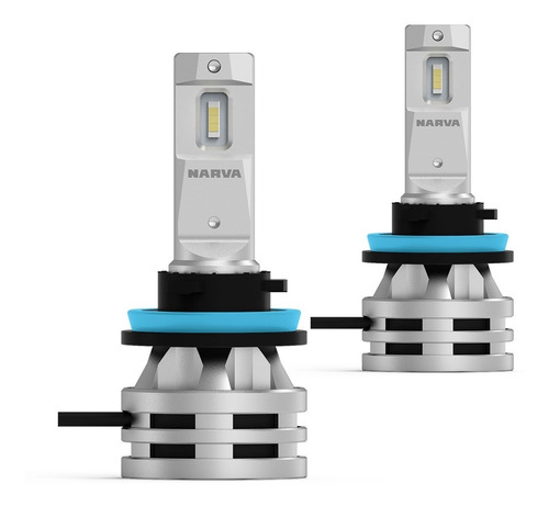 Imagem 2 de 3 de Kit Lampada Led Narva H11 6500k Range Performance Germany