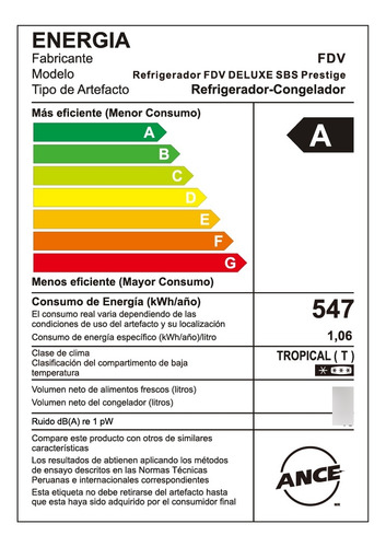 Refrigerador Fdv Deluxe Prestige Black 514l No Frost