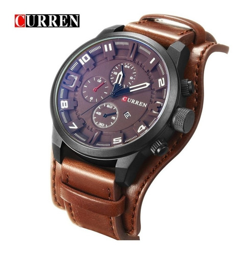 Relógio Curren Masculino Importado Original 8225 Nota Fiscal