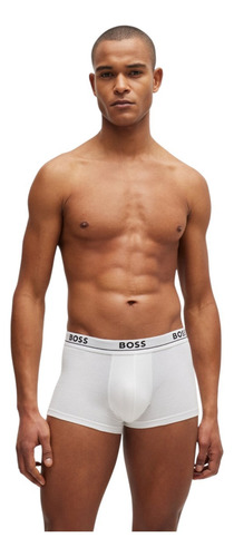 Paquete De 3 Calzoncillos Cortos Boss De Algodón Elástico