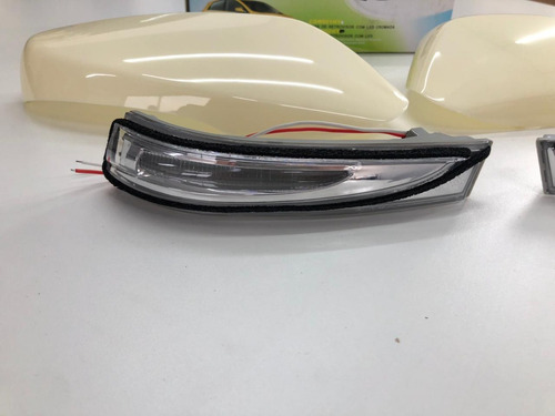 Par Capa Retrovisor Hb20 C/ Seta Pisca 12/16 Primer Pintura