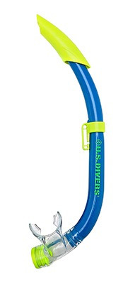 Imagen 3 de 5 de Mascara + Snorkel Agua Niño Us Divers Amarillo Diginet