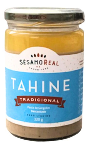 Tahine Pasta De Gergelim Vegano Sésamo Real 320g