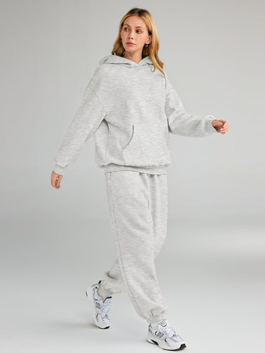 Conjunto De 2 Piezas Para Mujer, Sudadera Y Pantalones Holga