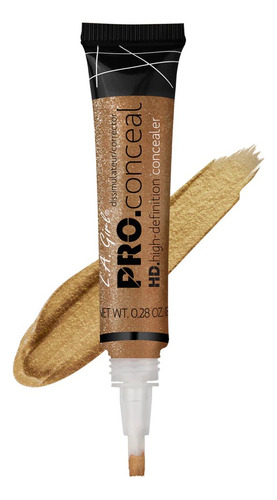 Corrector Maquillaje Liquido La Girl Hd Pro Concealer 8 G Tono Champagne